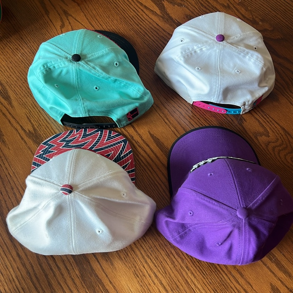 Bundle 8 Snap Back Baseball Hats - image 6